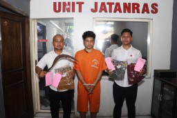 Polres Pelabuhan Tanjung Perak Berhasil Menangkap residivis begal sadis Yang Viral di Medsos.