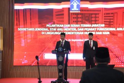 Kakanwil Kemenkumham Jatim Siap Dukung Sekjen Baru Tingkatkan Capaian Kinerja