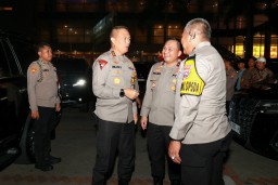 Polda Jatim Terjunkan 780 Personel Debat Publik Kedua di Pilkada Jatim Berlangsung Aman