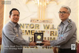 Gelar Studi Tiru Di Jatim, Kemenkumham Kalsel Timba Ilmu Strategi Raih WBK WBBM 