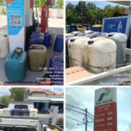 Pengecer Bebas Isi Jeriken, SPBU Pamekasan Diduga Lakukan Pelanggaran