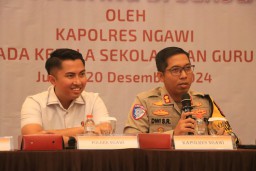 Polres Ngawi Sosialisasikan Stop Bullying di Lingkungan Sekolah