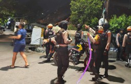 Patroli Perintis Presisi Polres Pelabuhan Tanjungperak Berhasil Bubarkan Gengster