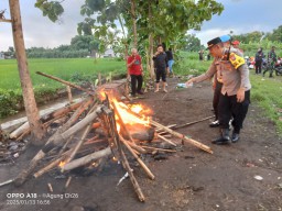 Penindakan Judi Sabung Ayam di Mojokerto