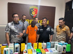 Polres Magetan Kejar Pembobol Konter HP ke Jabar, Tersangka Ditangkap di Bandung