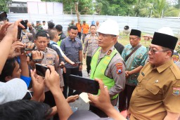 Kapolda Jatim Letakkan Batu Pertama Pembangunan Mako Satpolairud di Malang