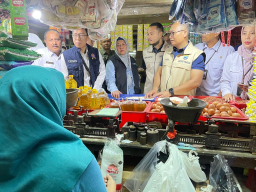 Jelang Ramadhan Satgas Pangan Polda Jatim Sidak Sejumlah Pasar Harga Bapokting Relatif Stabil