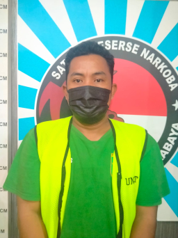 Residivis Narkotika di Surabaya Ditangkap Lagi, Polisi Temukan Puluhan Paket Sabu di Kamar Kos