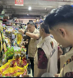 Jelang Idul Fitri Ditreskrimsus Sidak Pasar Badung