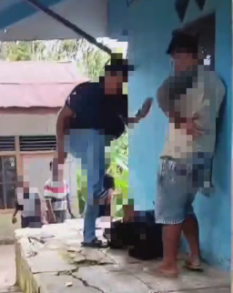Viral Video Wahyu Gunawan Buser Polres Kotabaru Injak Kepala Orang, Temannya Parman Intimidasi Wartawan