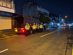Jelang Idul Fitri, Polres Pasuruan Gelar KRYD Cegah Aksi Kejahatan dan Premanisme