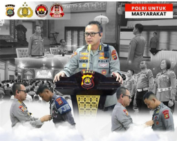 BUKA LATPRAOPS KETUPAT AGUNG-2025, KAROOPS TEGASKAN PERSONIL BERIKAN PELAYANAN TERBAIK UNTUK MASYARAKAT