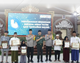 Polda Bali Laksanakan Buka Bersama Dengan TNI dan Masyarakat