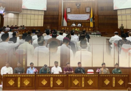 Kabid Humas Polda Bali Menghadiri Pelantikan Anggota KPID Bali dan Komisi Informasi Provinsi Bali