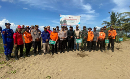 Polres Trenggalek Turut Berpartisipasi dalam Festival Gempi di Munjungan