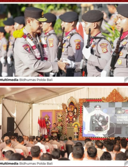 Kapolda Bali Laksanakan Kunjungan Kerja ke Polres Tabanan.