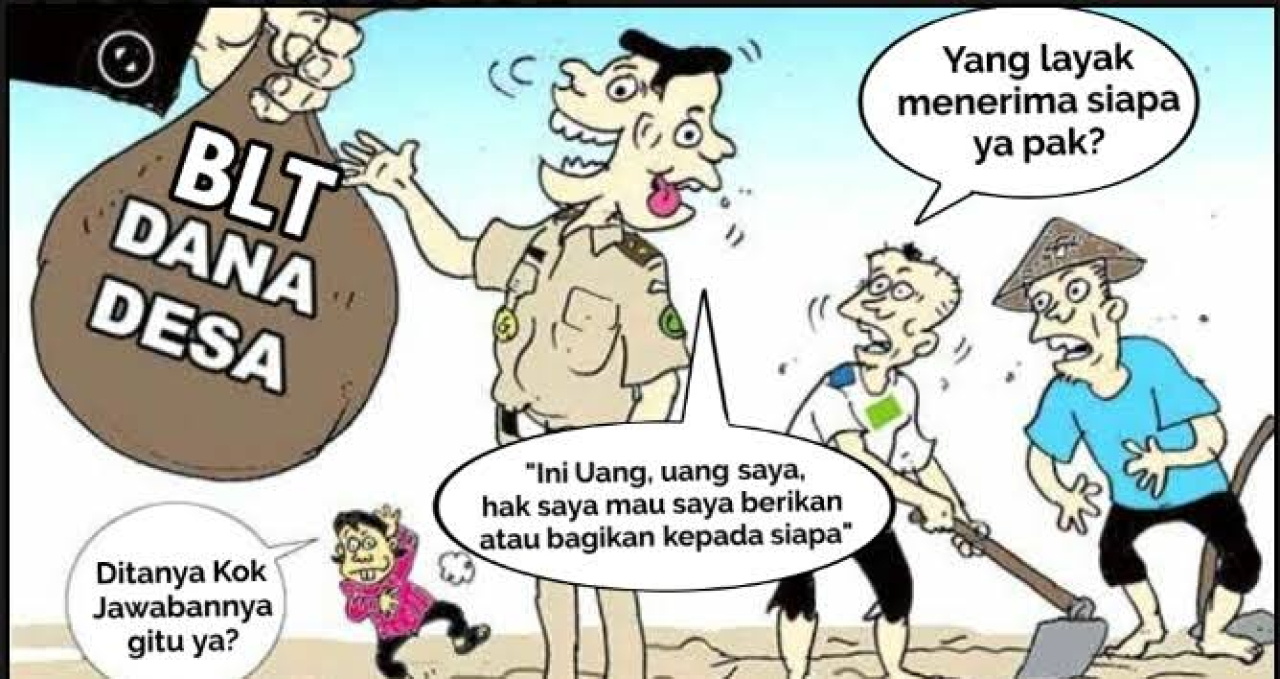 Dana BLT Talunblandong Diduga Dimonopoli Kades